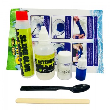 Fluffy Floam Slime Kit Make Playdough Crystal Mud Making Kit Polymer Clay for Baby Gifts Children Educational Clay Toy