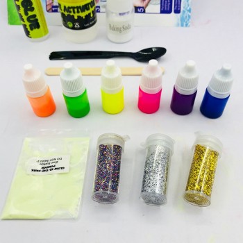 Fluffy Floam Slime Kit Make Playdough Crystal Mud Making Kit Polymer Clay for Baby Gifts Children Educational Clay Toy