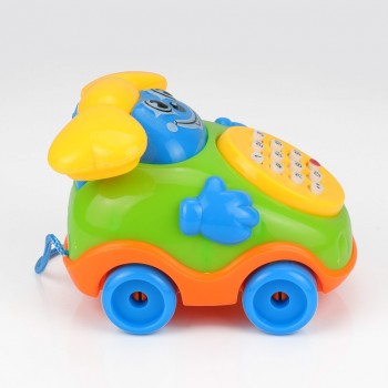 New Baby Electric Phone Cartoon Model Gifts Early Educational Developmental Music Sound Learning Toys -17 775 S7JN