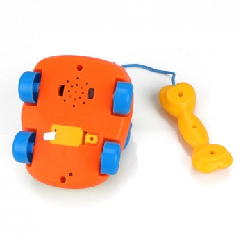 New Baby Electric Phone Cartoon Model Gifts Early Educational Developmental Music Sound Learning Toys -17 775 S7JN
