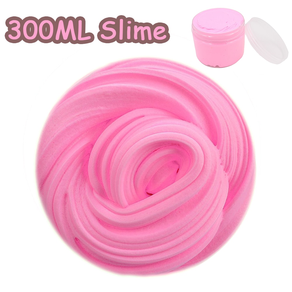 300ML Butter Fluffy Slime Toys Big Box Clay Floam Slime Scented Antistress Kids Toy Sludge Cotton Clay Toy Plasticine Supplies
