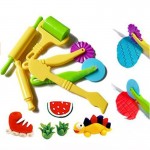 Color Play Dough Model Tool Toys Creative 3D Plasticine Tools Playdough Set, Clay Moulds Deluxe Set, Learning amp; Education Toys