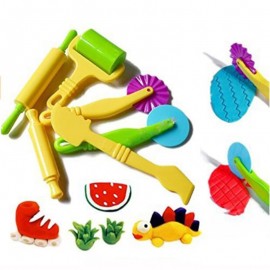 Color Play Dough Model Tool Toys Creative 3D Plasticine Tools Playdough Set, Clay Moulds Deluxe Set, Learning amp; Education Toys