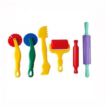 Color Play Dough Model Tool Toys Creative 3D Plasticine Tools Playdough Set, Clay Moulds Deluxe Set, Learning amp; Education Toys