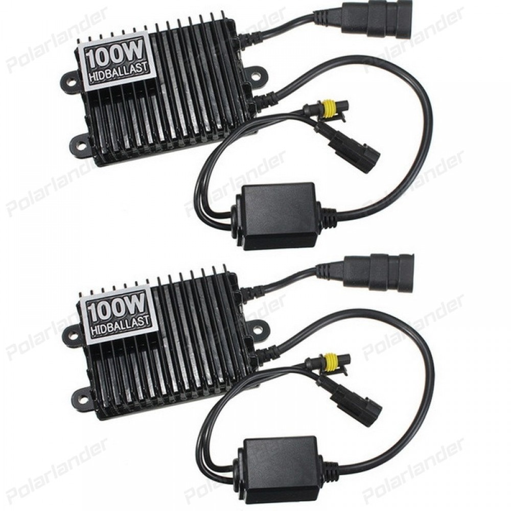 Car Conversion 100W Xenon HID Replacement Digital AC Slim Ballast Blocks 12V