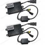 Car Conversion 100W Xenon HID Replacement Digital AC Slim Ballast Blocks 12V