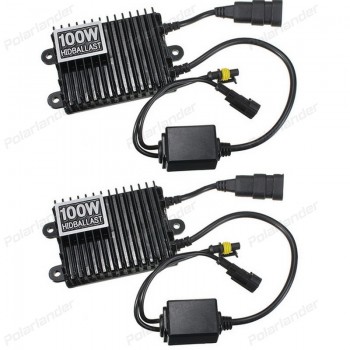 Car Conversion 100W Xenon HID Replacement Digital AC Slim Ballast Blocks 12V