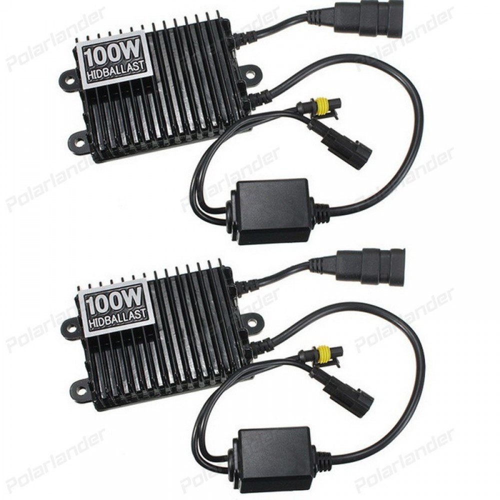 100W AC HID KIT SLIM BALLAST XENON Car Conversion H1 H3 H7 H8/9/11 12V