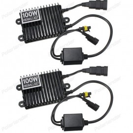 100W AC HID KIT SLIM BALLAST XENON Car Conversion H1 H3 H7 H8/9/11 12V