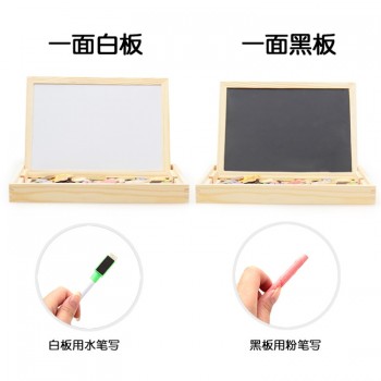 100+PCS Wooden Magnetic Puzzle Figure/Animals/ Vehicle /Circus Drawing Board 5 styles Box Educational Toy Gift