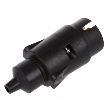 7-Pin Trailer Plug 7-Pole Wiring Connector 12V Towbar Towing Caravan Truck Plug N Type Trailer End Plastic