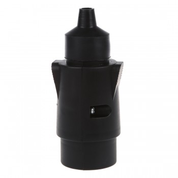 7-Pin Trailer Plug 7-Pole Wiring Connector 12V Towbar Towing Caravan Truck Plug N Type Trailer End Plastic