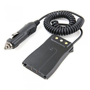 Car Battery Eliminator Black for Handheld Radio Baofeng BF-666S BF-777S 8V