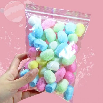 1Bag Slime DIY Accessories Toy Strip Crystal Silkworm shell Slime Supplies Filler Decoration 7g Gift Toy For Kids Adult Sponge