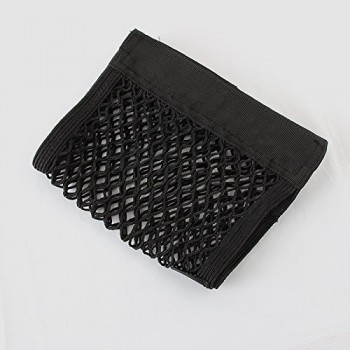 Car Seat Back Storage Mesh 40cm*25cm Net Bag Luggage Holder elastic portable car bag Strong Magic Tape Accessories