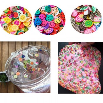 52 Pack Slime Making Kit Colorful Foam Ball Granules Flat Beads Gold Powder Candy Paper Polymer Clay Set Childrens DIY Material