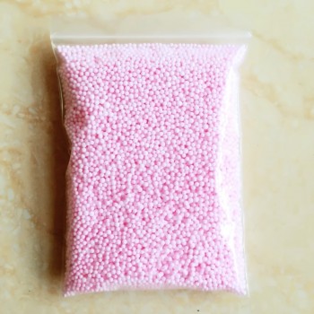 2-3.5mm 16000pcs New DIY Slime Balls Not Bleeding Color Foam Beads Slime Supplies Filler For Fish Tank Decoration Toy