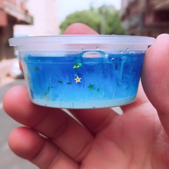 New Shinny Crystal Slime Mixing DIY Fluffy Slime Mud Fairy Tale Ocean Jelly Fish Cloud Clay Floam Sludge Kids Toy Gift