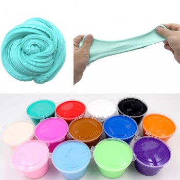 80ml Fluffy Foam Slime Clay Ball Supplies DIY Light Soft Cotton Charms Slimes Kit Lizun Office Antistress Kids Toys for Children