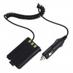 Car Battery Eliminator DC12V Black for Handheld Radio Baofeng UV-5R