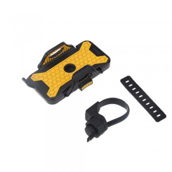 LETTDOO ABS Bicycle Phone Support Holder Stand W/ Mounting Bracket 53mm-83mm Width