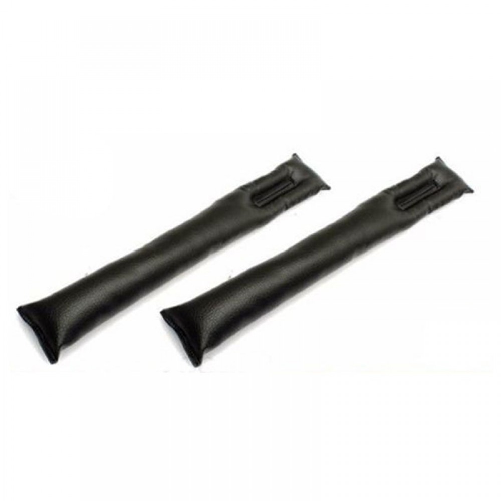 2Pcs Car Seat Pad Gap Fillers Holster Spacer Filler Padding Black