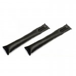 2Pcs Car Seat Pad Gap Fillers Holster Spacer Filler Padding Black