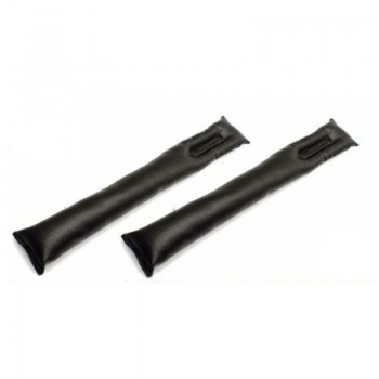 2Pcs Car Seat Pad Gap Fillers Holster Spacer Filler Padding Black