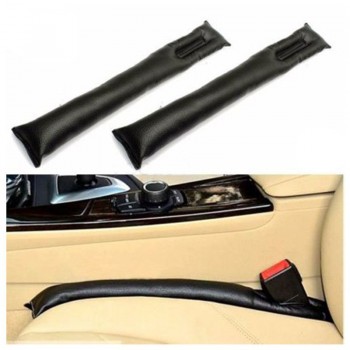 2Pcs Car Seat Pad Gap Fillers Holster Spacer Filler Padding Black