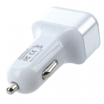 Universal 5V 2.1A USB DC Car Charger For iPhone S a msung H T C 3Port Silver
