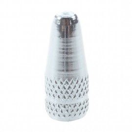 Alu bicycle valve cap tire valve valves Presta French Bicycle MTB Race silver