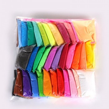 12/24/36pcs/lot Playdough Baby Care Air Drying Handprint Footprint Imprimt Kid Casting DIY Tool Soft Plasticine Toy Polymer Clay
