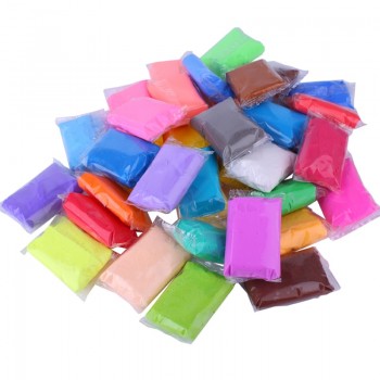 12/24/36pcs/lot Playdough Baby Care Air Drying Handprint Footprint Imprimt Kid Casting DIY Tool Soft Plasticine Toy Polymer Clay