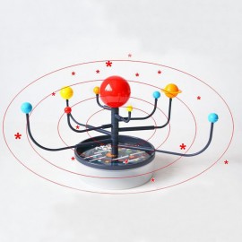 Hot Selling Creative Popular 3D 9 plastic Planets Science Solar System Model Children Assembling Toys Education Toys