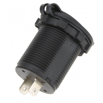3.1 Amp Duel USB Car Charger Outlet Panel Mount Motorcycle