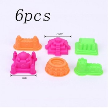 12PCS/Set Beach Sand Molds Children Polymer Clay Molds Beach Sand Mould Toy Set Sands Turtle Cartoon Animal Mould Toys For Kids