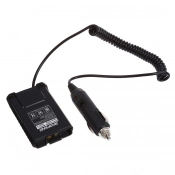 Car Battery Eliminator DC12V Black for Handheld Radio Baofeng UV-5R