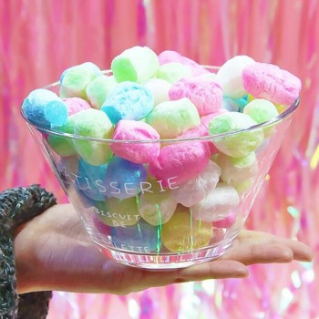 1 Bag Fun Crystal Fluffy Slime Silkworm Shell Clay Mud Educational Toys for Children DIY Handmade Filling Material Bubble Grains