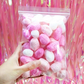 1 Bag Fun Crystal Fluffy Slime Silkworm Shell Clay Mud Educational Toys for Children DIY Handmade Filling Material Bubble Grains
