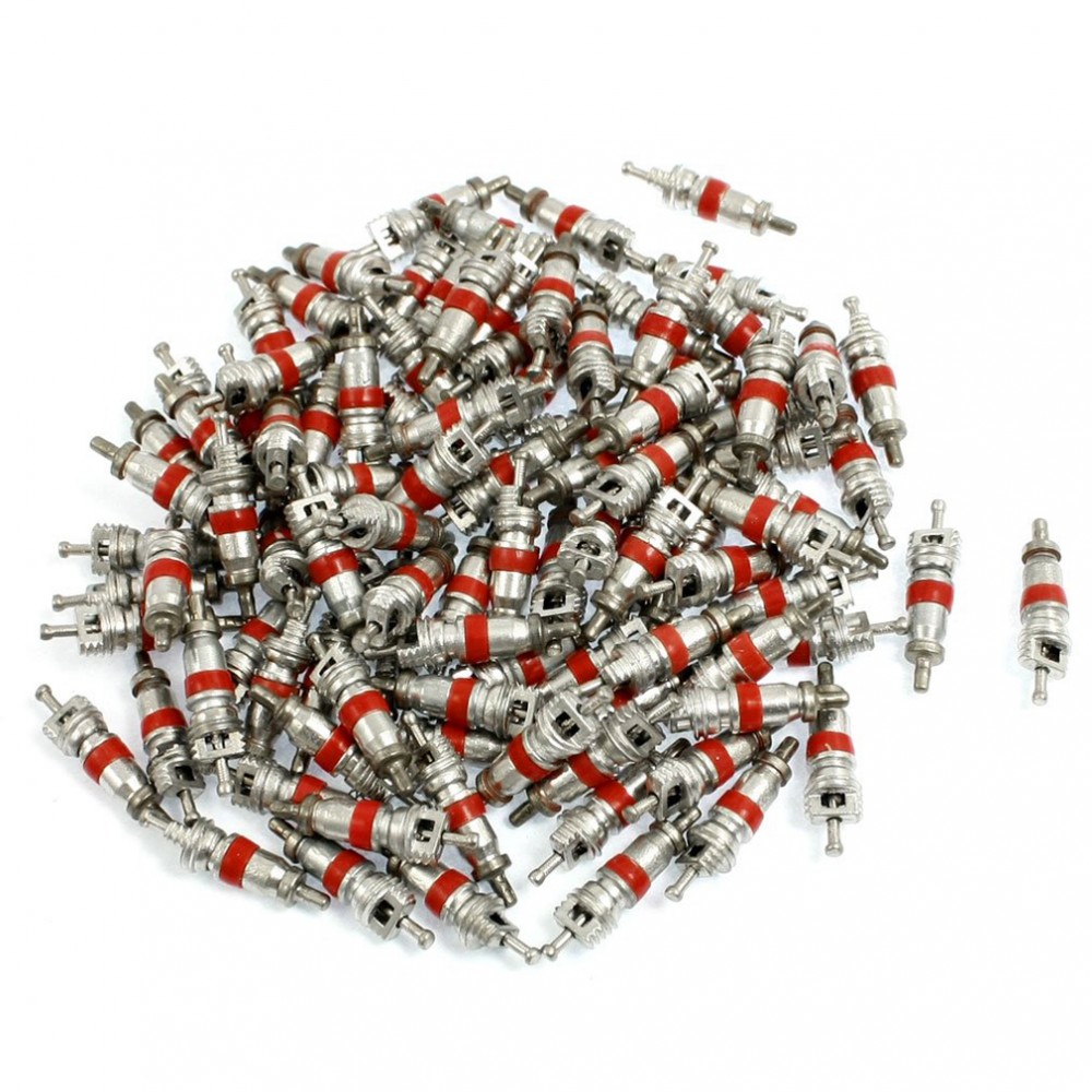 Car Truck Replacement Tire Tyre Valve Stem Core Part 100 Pcs