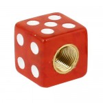 Dice Design Car Truck Tire Tyre Wheel Valve Dust Caps 4 Pcs