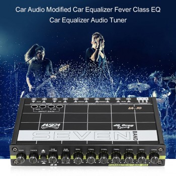 KKMOON 11-15VDC 90db Auto Car Radio Car Audio Modified Car Equalizer Car Audio Tuner