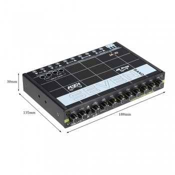 KKMOON 11-15VDC 90db Auto Car Radio Car Audio Modified Car Equalizer Car Audio Tuner
