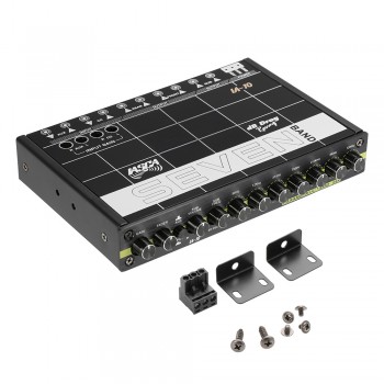 KKMOON Car Audio Modified Car Equalizer Fever Class EQ Car 7 Equalizer Car Audio Tuner