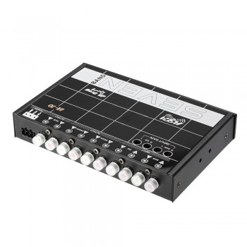 KKMOON Car Audio Modified Car Equalizer Fever Class EQ Car 7 Equalizer Car Audio Tuner