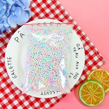 Slime Warm Color Snow Mud Particles Accessories Tiny Foam Beads Slime Balls Supplies