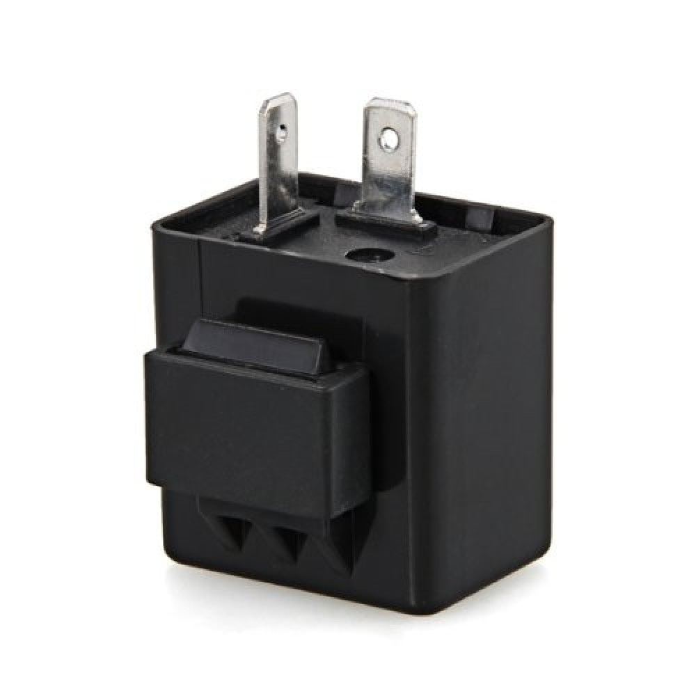 Turn Signal Flasher Blinker Relay 12V 2 Pin for Motorcycle LED Indicator Light