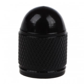 Car Auto Solid Black Alloy Tire Tyre Valve Covers Caps 20 pcs