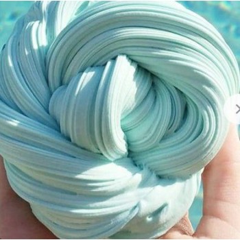QWOK Fluffy Foam Slime Soft Styrofoam Light Clay Fidget Plasticine Supplies DIY Charms Fruit Kit Kids Toys for Children 60ml