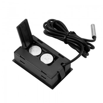 Digital LCD Display Car Interior Temperature Meter Thermometer Temperature Sensor Car Ornaments Accessories